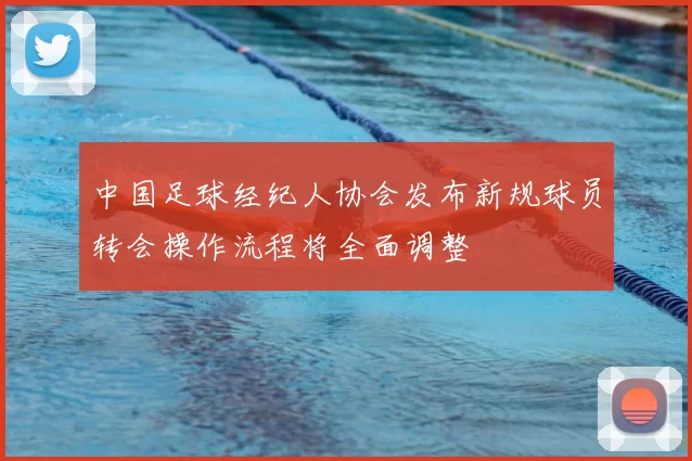 中国足球经纪人协会发布新规球员转会操作流程将全面调整