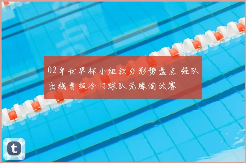 02年世界杯小组积分形势盘点 强队出线晋级冷门球队无缘淘汰赛